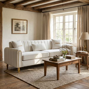 FX-P11-CW 3-Seater Sofa for Living Room