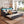 Twin Size Daybed With Trundle With LED Light ? Charging Station - Dark Gray