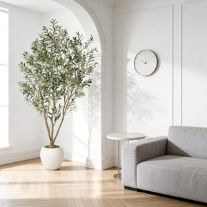 8FT Artificial Olive Tree With Big Decorative