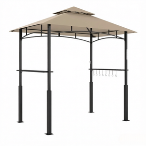 Double-Tiered Barbecue Gazebo Shelter
