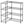 4 Tiers Metal Storage Shelves