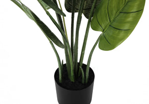 37" Tall Artificial Aureum Tree with Real-Touch Leaves - Green