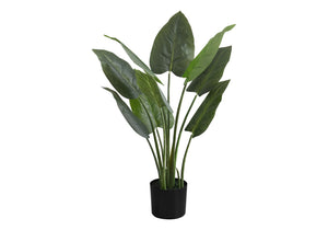 37" Tall Artificial Aureum Tree with Real-Touch Leaves - Green