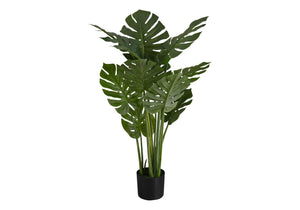 45" Tall Artificial Monstera Tree with Real-Touch Leaves - Green