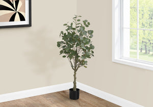 46" Tall Artificial Eucalyptus Tree with Realistic Green Leaves - Green