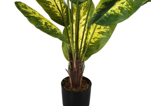 47" Tall Artificial Evergreen Tree with Real Touch Leaves - Green