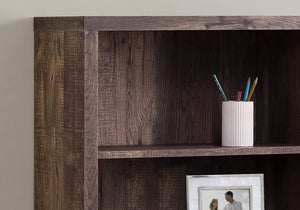 5 Tier Modern Bookcase with Adjustable Shelves - Multiple Colors