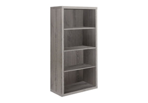 5 Tier Modern Bookcase with Adjustable Shelves - Multiple Colors