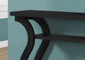 Accent Console Table with Unique Curved Design – Multiple Colors