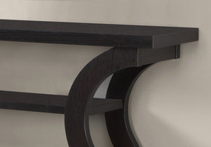 Accent Console Table with Unique Curved Design – Multiple Colors