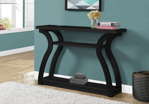 Accent Console Table with Unique Curved Design – Multiple Colors