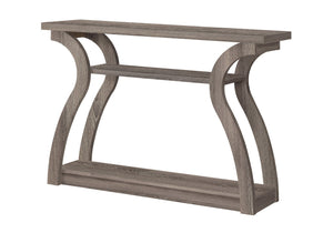 Accent Console Table with Unique Curved Design – Multiple Colors