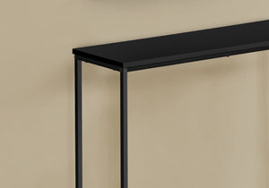 Accent Console Table with Marble-Look Top - White, Light Brown, Black