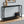 Accent Console Table with Two-Tier Design - Black
