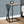 C-Shaped Accent Table with Sliding Base - Multiple Colors