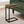 C-Shaped Accent Table with Storage Drawer – Multiple Colors