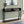Contemporary Console Table with Metal X-Frame - Light Brown, Dark Brown, Dark Gray