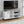 Contemporary TV Stand Console with Storage Cabinet - White or Dark Gray