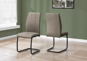 Contemporary Upholstered Dining Chair Set of 2