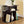 Contemporary Wood Accent Table with 6 Shelves - Multiple Colors