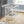 Elegant Design Accent Table with Tempered Glass Top - Gray or White