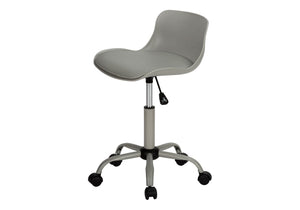 Ergonomic Office Chair with Adjustable Height and Swivel Base - Faux Leather
