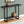 Industrial Farmhouse Accent Console Table for Entryway with Metal Legs – Black or Dark Brown