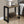Narrow 2-Tier Accent Side Table with Wood-Look Finish – Black, Gray, or Light Brown