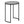 Round Accent Side Table with Wood Top and Metal Legs - Dark Gray or White