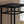Square Accent Table with Wood Shelves - Black or White