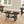 Transitional Oak Table Set with Practical Shelving - Dark Brown