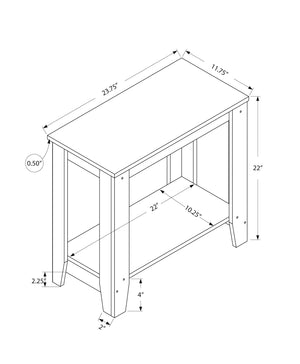 Transitional Wood Accent Table with Two-Tier Design - Multiple Colors