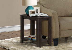 Transitional Wood Accent Table with Two-Tier Design - Multiple Colors