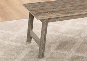 Wood Table Set of 3 with Coffee Table and End Tables - Multiple Colors