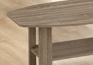 Wood Table Set with Storage Shelf - 3-Piece Set, Multiple Colors