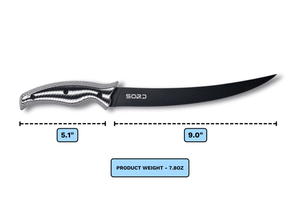 9" FILLET KNIFE - MEDIUM FLEX - TRAPSKI