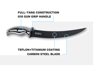 9" FILLET KNIFE - MEDIUM FLEX - TRAPSKI