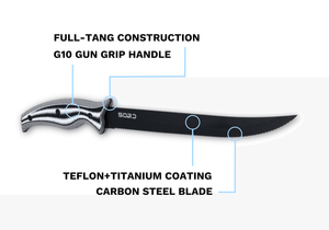 9" SERRATED BLADE - TRAPSKI