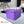 Life Story 55 Quart Stackable Storage Bin, Light Duty Container, Purple, 6 Pack