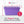 Life Story 55 Quart Stackable Storage Bin, Light Duty Container, Purple, 6 Pack