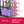 Life Story 55 Quart Stackable Storage Bin, Light Duty Container, Purple, 6 Pack