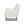 Nimbus - Curved Accent Chair - Ivory White