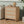 Rattan Nightstand Set of 2 with 3 Drawers in Caramel Oak