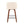 Toriano - Mid Century Modern Fixed Height Counter Stool & Square Footrest (Set of 2)