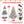 4ft Pre-Lit Flocked Artificial Christmas Tree