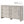 6 Drawer Storage Dresser Furniture - Antique White