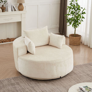 Single 360 Degree Swivel Chair For Living Room