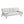 Futon Sofa Bed With Armrest Two Holders Wood Frame, Stainless Leg