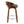 Cassis - Mid Century Modern Fixed Height Counter Stool With Swivel With Round Footrest (Set of 2)