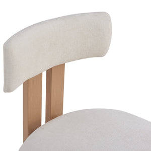 26.5'' Stylish Round Stools with Low Back